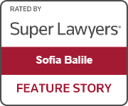 Rated By Super Lawyers | Sofia Balile | Feature Story