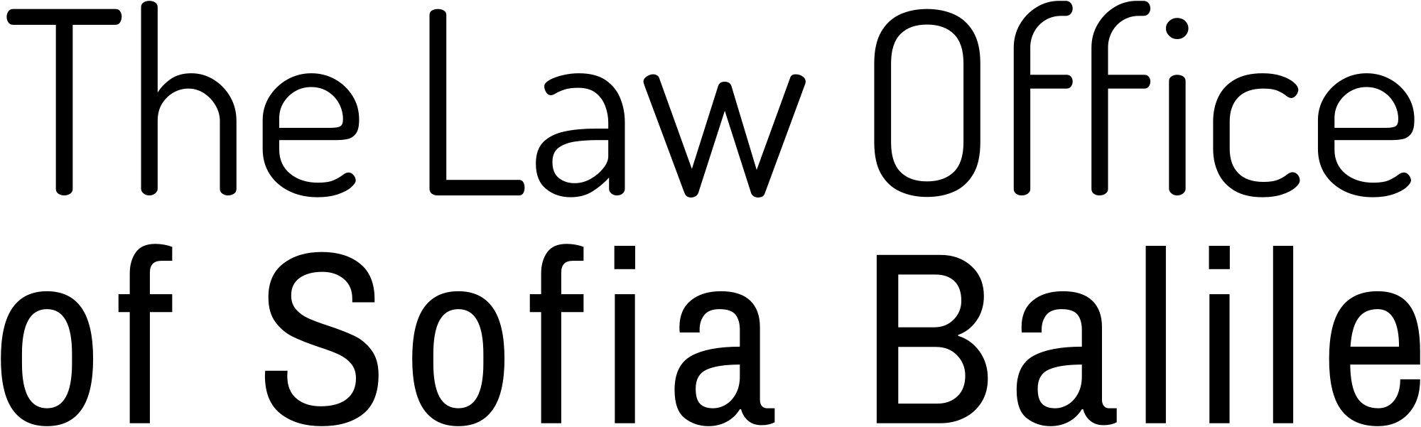 The Law Office of Sofia Balile